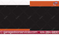 do garage door repair services animation video
