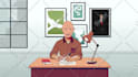 create 2d cartoon character animation of yourself or mascot
