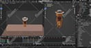 do 3d cartoon character model