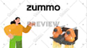 create 2d animated explainer video or animated marketing video with infographic