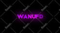 make a 3d neon intro text or logo animation