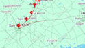 create google maps route animation for travel videos and documentaries