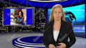 create your british breaking news spokesperson video, female presenter, 4k