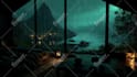 create relaxing rain video with natural sound, cozy room