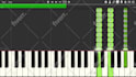 make an animated piano tutorial video for any song
