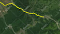 do custom map animations or vox style travel battle and route map with geolayers