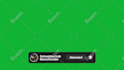 create youtube like, bell and subscribe button animations