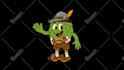 create custom 2d cartoon animation for kids