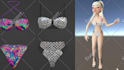 create 3d fashion items for gaming, zepeto, etc
