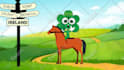 create 2d cartoon character animation of yourself or mascot