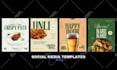 design social media post, facebook post, instagram carousel post, canva template