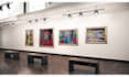 create  slideshow video with realistic 3d art gallery