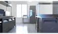 design a professional commercial kitchen layout with 3d