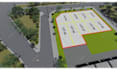 make property and plat map, site plan, landscape design, and rendering