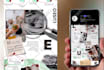 design your instagram posts, amazing puzzle feed