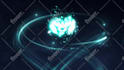 video intro outro of horse, wolf, lion or panther, logo animation