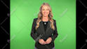 be your american female spokesperson, green screen