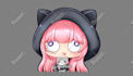 create cute chibi custom pngtuber for vtuber and twitch
