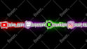 create social media overlay