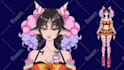 do custom vtuber model live2d vtuber rigging vbridger anime style vtube studio