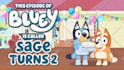 design a personalized birthday greet from bluey