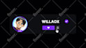 create professional animated follow overlays for twitch, kick and youtube