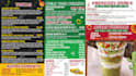 design digital menu, digital menu board or animated  menu