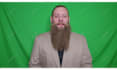 be your bearded american green screen actor