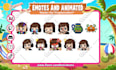 draw chibi twitch emotes, sub badges, vtuber animated emotes