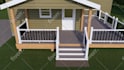 design landscape, backyard, pool, garden, deck, and patio