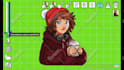 create custom pngtuber or animated giftuber design with cute anime chibi kawaii