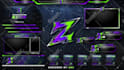 design animated twitch overlay screens and logo