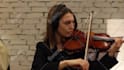 record live strings section in professional studio