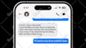 make a phone text message chat conversation  animation video