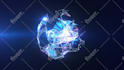 reveal your logo with a shocking laser intro, outro video animation