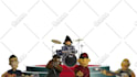 create a puppet band music video