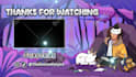 design animated outro video, ending screen for kick youtube twitch