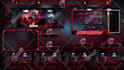 design custom animated twitch overlay, stream logo, obs, kick streamer package