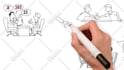 create custom whiteboard animation explainer video