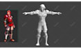 model a stylized 3d cartoon character or 3d game character
