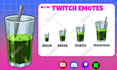 draw chibi twitch emotes, sub badges and vtuber emotes