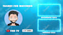 create high quality vtuber animated intro outro video for ,twitch, kick, youtube