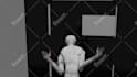 create ready to play 3d character animation cycle for unity and unreal