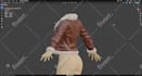 make 3d second life model, 3d clothing design and  rig it