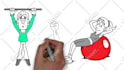 animate whiteboard animations  or whiteboard explainer video