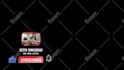 create the awesome 3d youtube subscribe animation