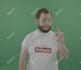 be your actor on a green screen