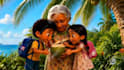 create ai video art and 3d animated cartoon for kids