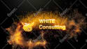 create hot gold logo animation intro and outro youtube