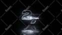 create a custom neon logo animation intro